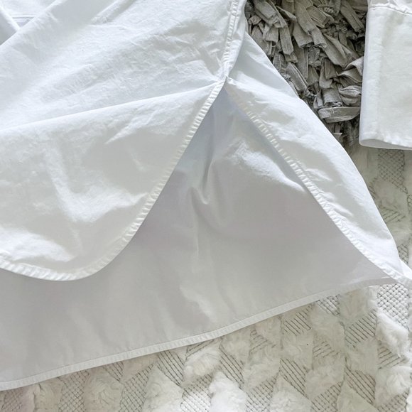 Everlane White Tuxedo Long Sleeve Blouse - Picture 4 of 6